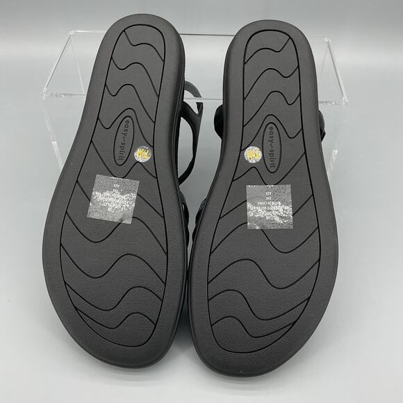 NEW Easy Spirit Women’s Dottle Ankle Strap Comfort Sandals Black Size 7.5M - Picture 8 of 10